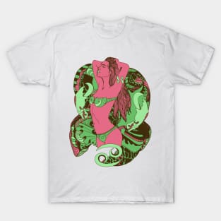 Pink Mint Cancer Beauty T-Shirt